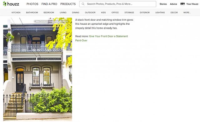 Projects featured on Houzz Website